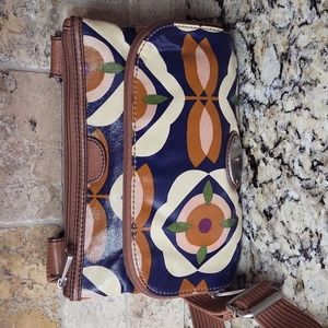 Fossil Key-Per Crossbody